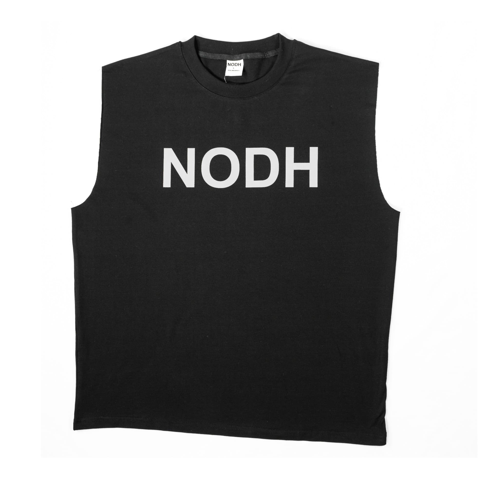 Thank God Tank Top, Black, front